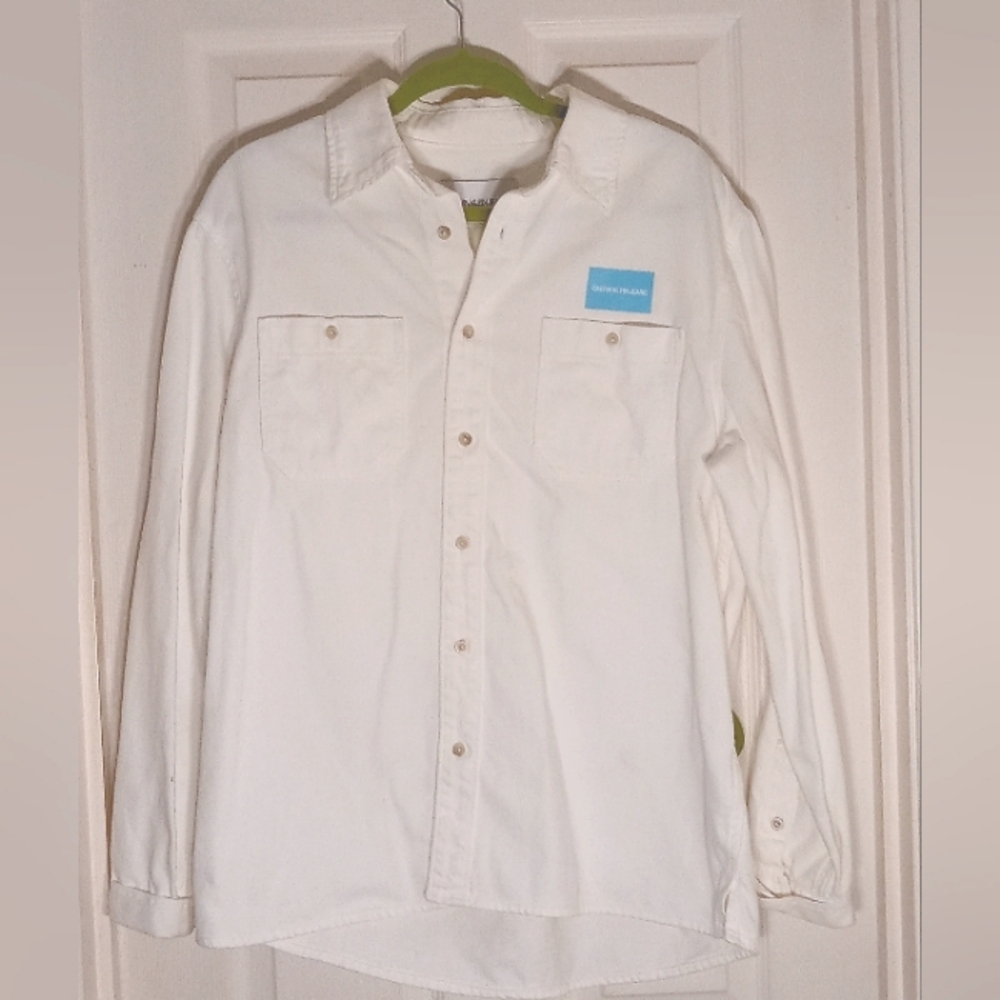 denim shirt jacket Calvin Klein Men's